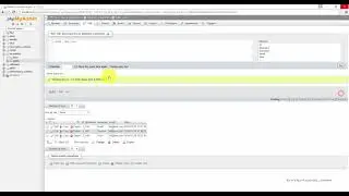 11  SQL Statements in PhpMyAdmin