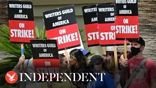 Live: Screenwriters march on Los Angeles picket line as WGA strike hits 100-day mark