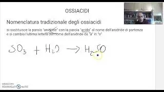 Nomenclatura tradizionale degli acidi ternari (ossiacidi) - parte 1