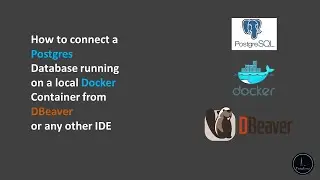 How to connect a Postgres Database running in a local Docker Container from DBeaver