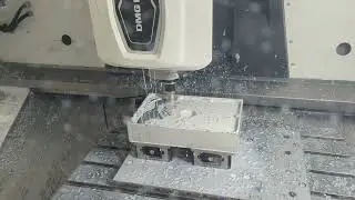 HSM Machining Aluminium DMG Mori Cmx600