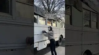 Sanding our Skoolie