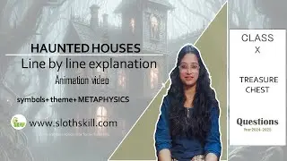 Haunted Houses poem by HW longfellow || ICSE: Treasure chest || Line by line explanation| Summary ||