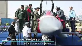 IDEAS 2022 Karachi ... Air Chief visits , meets foreign delegates