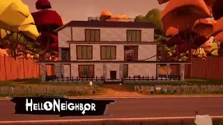 СОСЕД ПОСТРОИЛ ДОМ В СКЛЕЙКОГРАДЕ! Hello Neighbor мод HelloAutumn