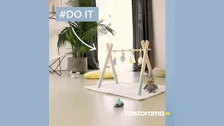 DIY : fabriquer un portique d'éveil en bois - Castorama
