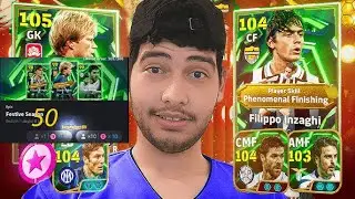 من الصفر 50 فتحة مجانية🔥 في حسابين هل يبتسم الحظ في اليوم الاخير☠️ بيس eFootball Mobile