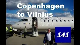SAS CRJ900  Copenhagen to Vilnius