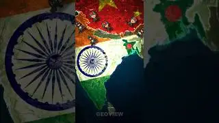 India's Enemies & Friends 😡#shorts #map