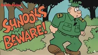 Beetle Bailey: Shnooks Beware 😂 | The Funniest Classic Comic Animation
