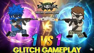 Ye Kya Glitch Hai? 😂 Mini Militia Classic 1vs1 Battle #minimilitia #minimilitiaclassic #mobilegaming