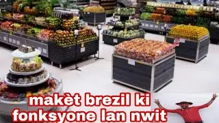 Brésil Londrina nou pral visite yon makèt ki ouvè 24/24 li Fè 2h45 nan matin 🍞🙏