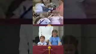 Like father, Like son! Princes William 1985 and prince Louis 2022 #shorts #princewilliam