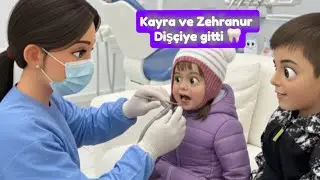 Dişçi korkusu/dişlerimizi yaptırdık/korkumuzu yendik 🦷