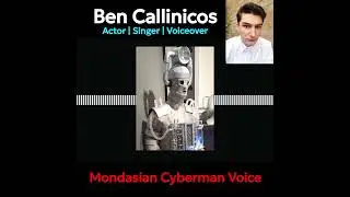 Ben Callinicos | Mondasian #Cyberman #Voice #voiceoverartist #doctorwho #cyberman #mondas #60s