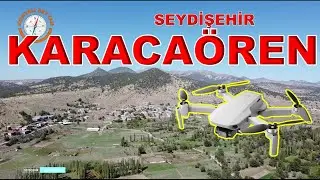 KARACAÖREN SEYDİŞEHİR / KARACAÖREN DRONE ÇEKİMİ / KARACAÖRENİ HAVADAN GEZİYORUZ