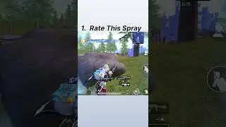 Rate this spray #bgmi #pubg