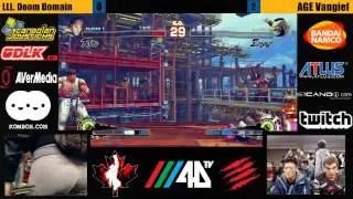 LLL.Doom Domain (RY) vs. AGE Vangief (ZA) FT3 - Canada Cup Gaming 2012 After-Hours Salty Suite