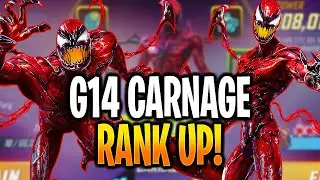 *NEW* G14 CARNAGE RANK UP & GAMEPLAY! - MARVEL Strike Force - MSF