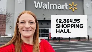 $2,364.95 SHOPPING HAUL FOR MY FAMILY OF 13 