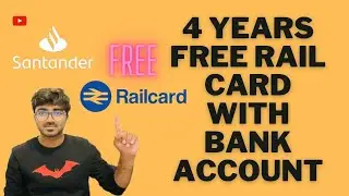 4 Years Free Rail Card With Free Bank Account | Sandeep Reddy