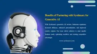 Generative AI Development Services | Systimanx | Madurai