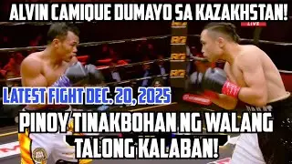 Pinoy Na Si Alvin Camique Dumayo Sa Bansang Kazakhstan At Sinagupa Ang Undefeated Na Kalaban!