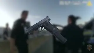 Захватывающая пешая погоня полиции Сан-Франциско по шоссе 101 в Сан-Франциско.