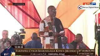 Mudavadi Shamba ya Cyrus Jirongo iliyoko Ruai watu wameanza Kuvamia, Tupewe heshima, Philip Kisia