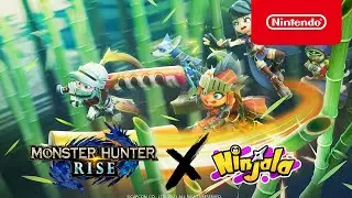Ninjala x Monster Hunter Rise - DLC Trailer - Nintendo Switch