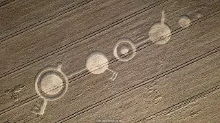 Led Zeppelin Crop Circle | 16 July 2023 | Rushock, UK | Crop Circles From The Air