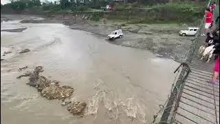 Mahindra Bolero BS6 2021 crossing a river | Water crossing capability of Bolero | Facelift | #shorts