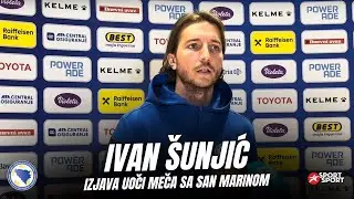 IVAN &Scaron;UNJIĆ UOČI SAN MARINA | IZJAVA