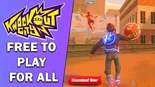 Knockout City FREE TO PLAY FOR ALL😱🔥 NEW Online Multiplayer Game (PS5/PS4/XBOX/PC) Tutorial