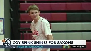 Coy Spink is a do-everything leader for the Ferris Saxons
