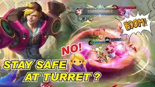 X.Borg Ultimate at Turret ! 😍 Graffiti Fashion Skin Gameplay | Best Build and Emblem Set 2023