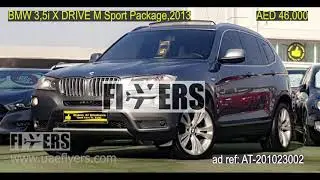 UAE used cars for sale | BMW 3,5i X DRIVE M Sport Package - 2013 | AED 46,000