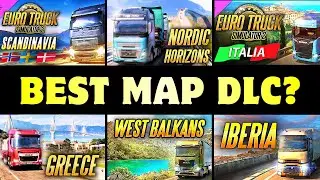 ETS2 - BEST Map DLC to Buy in 2026 | Comparison of All Map DLCs | Euro Truck Simulator 2