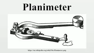 Planimeter