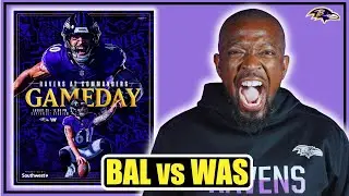 Ravens vs Commanders Preseason Week 3 LIVE Reaction & Play by Play!