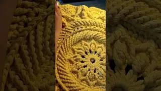 #crochet #crocheting #handmade #crochet carpet #вязаний килимок #ковер крючком
