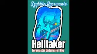 Szybkie Rysowanie -Helltaker-Loremaster underwater dive #rysowanie#speedpaint#helltaker#drawing
