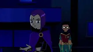 Slade, Raven, and Robin - Teen Titans 