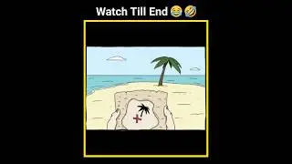 Treasure Map Goes Right 🤣😂 #funny #shorts #comics