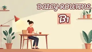 Daily English Learning Podcast | Daily Routine | B1