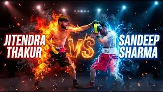 Jitender Thakur vs Sandeep Sharma | The Punch Boxing | Full Fight