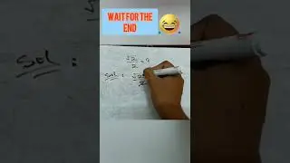 funny math question 😊😊