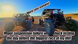 Big drama while testing before the Mint 400! Biggest race of our lives!