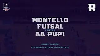 ROPLOTS HIGHLIGHTS | Montello Futsal - AA Pupi | Serie C1 Veneto - GIORNATA 12