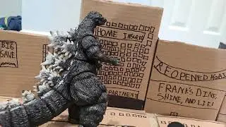 GODZILLA VS THE THREE LEGGED MONSTER
